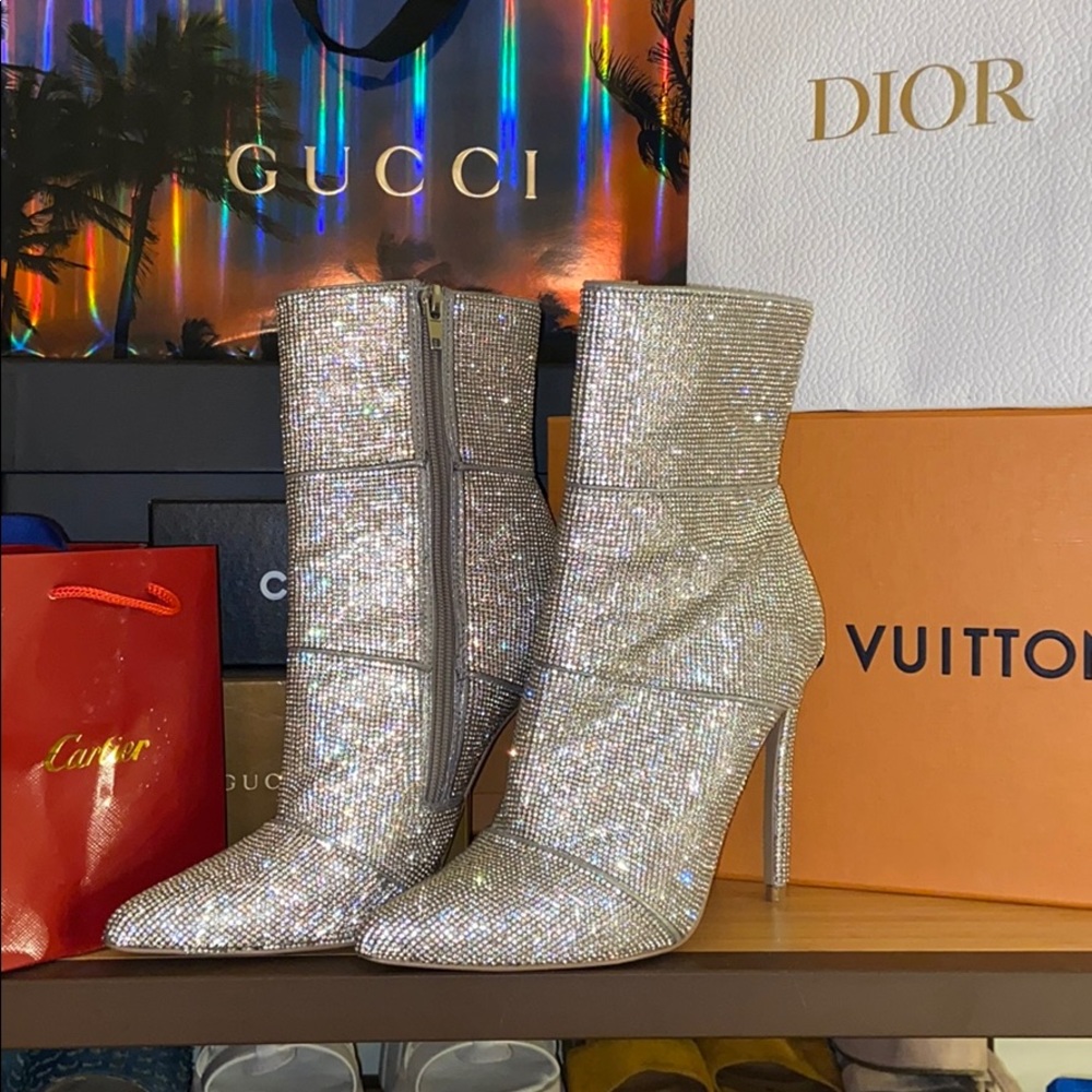 Steve Madden Winona Rhinestone booties